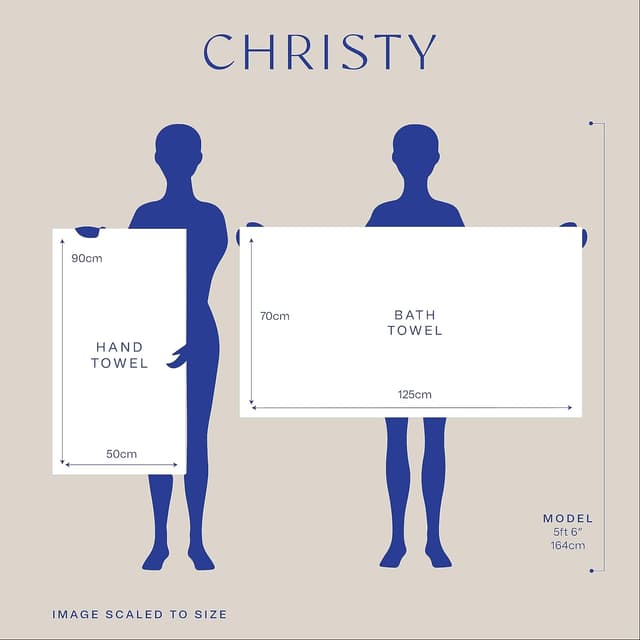 Thumbnail 4 de Christy Antalya Large Bath Towels 600GSM