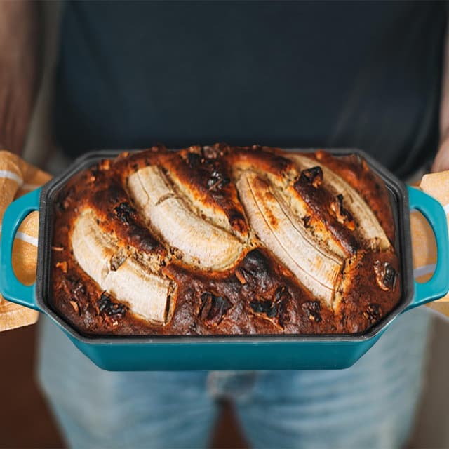 Thumbnail 4 de Flavehc Cast Iron Bread Pan 8.5x4.5 Inch