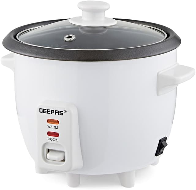 Detalle de Geepas 0.6L Electric Rice Cooker, 300W