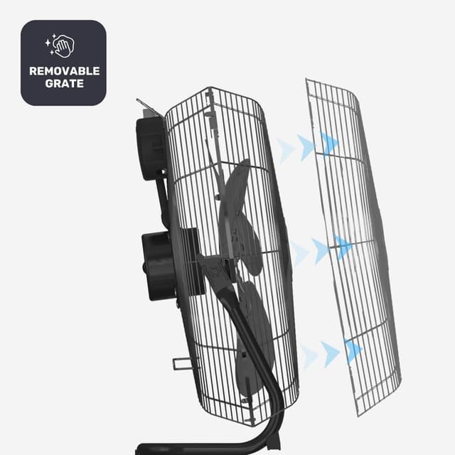 Thumbnail 7 de Black+Decker Ventilador de Suelo 45 cm 120W 3 velocidades 🌬