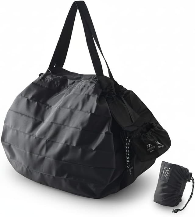 Detalle de MARNA SHUPATTO Bolsa grande Packable 27L Negro