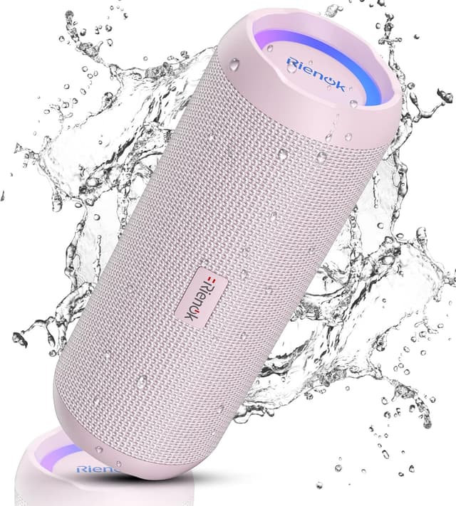 Imagen de RIENOK Cassa Bluetooth portatile impermeabile IPX7 5.3 en OfertitasTOP
