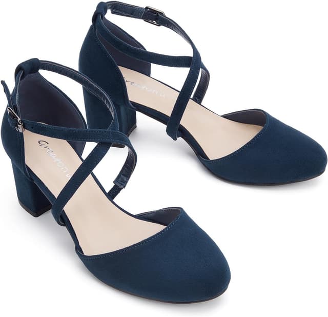 Thumbnail 2 de Greatonu Pumps Riemchenpumps mit Spangen