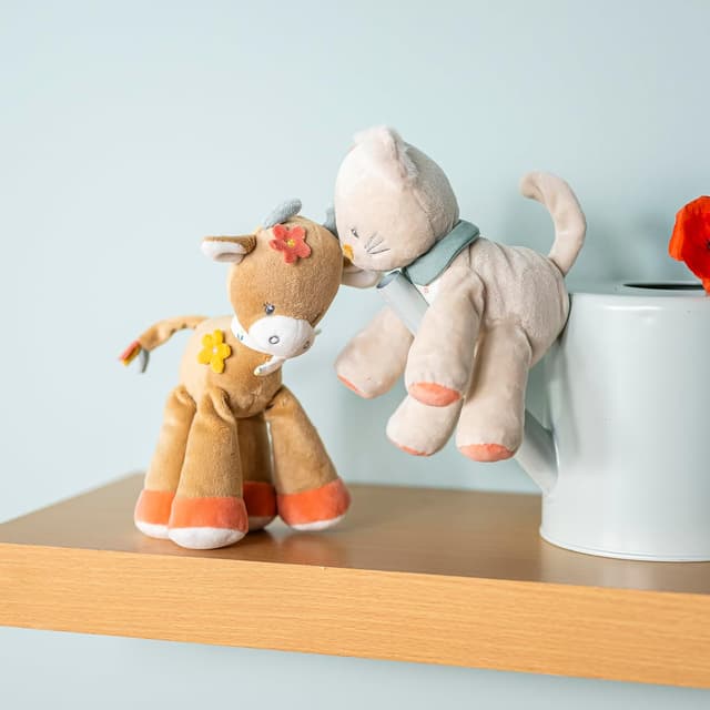 Detalle de Nattou Mini-doudou vache Mila 20 cm