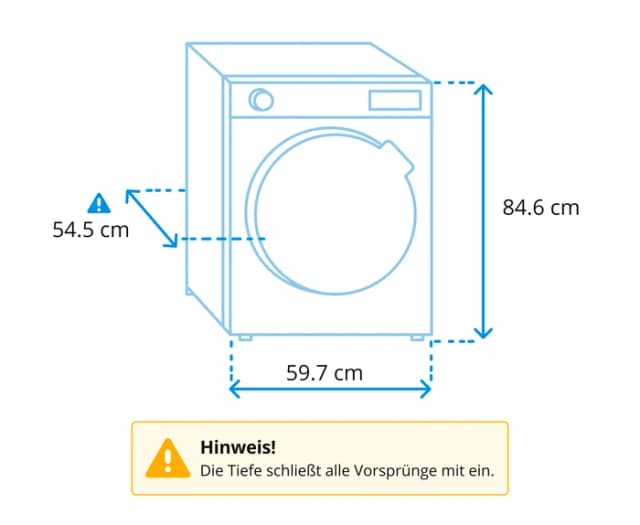 Thumbnail 20 de Bauknecht WAM 814 A Waschmaschine und BD 8D WWS Set