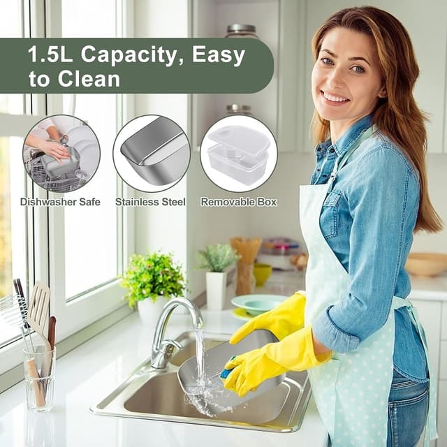 Detalle de Vabaso 80W Heated Lunch Box 1.5L