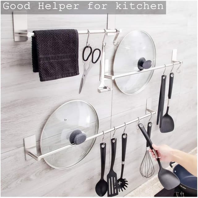 Thumbnail 5 de Stainless Steel Single Towel Rail 40 cm