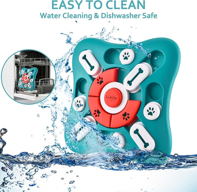 Detalle 2 de LUKITO Dog Puzzle Toy slow feeder