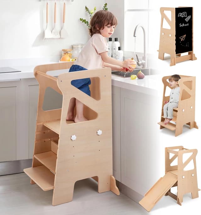 Imagen de Labebe Torre di apprendimento 4 in 1 per bambini 🪜 en OfertitasTOP