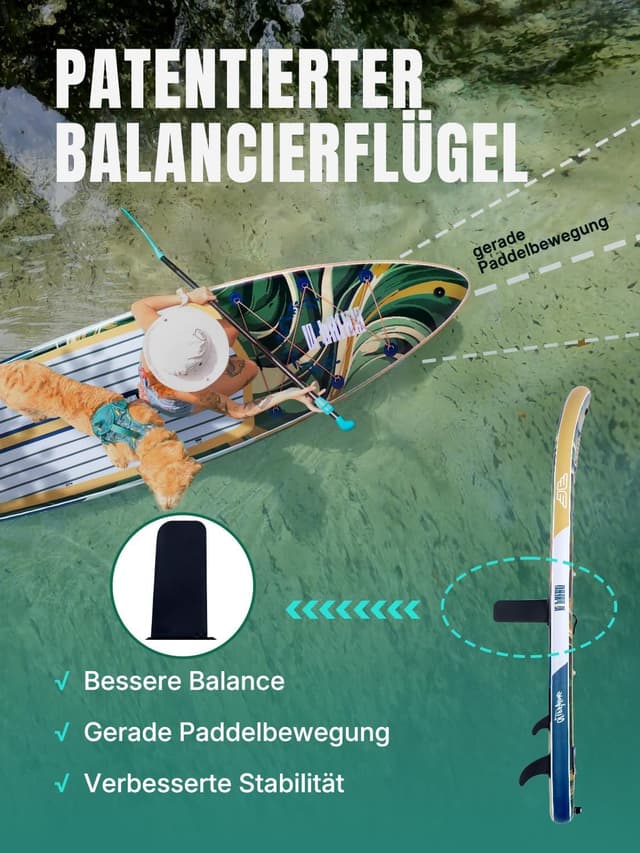 Thumbnail 2 de Niphean SUP Board 335×83×15 cm 🏄