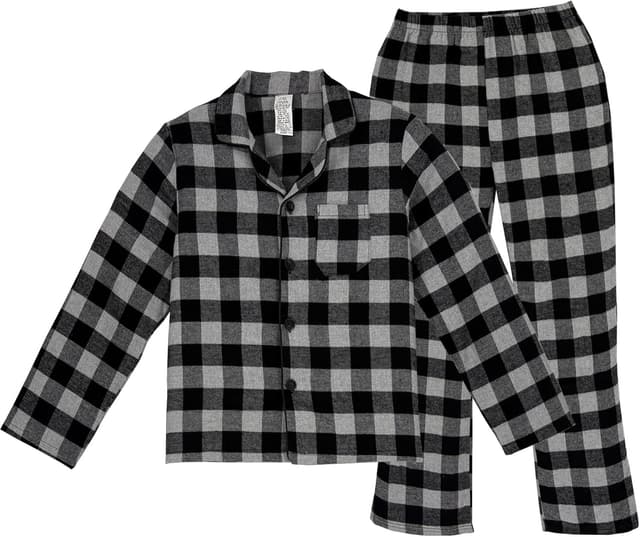 Imagen de LNFINTDO Flannel Kids Pyjamas Set 7-13 Years en OfertitasTOP