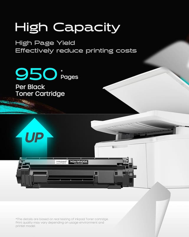 Detalle 2 de iNKPAD 142A Tóner compatible 950 páginas 🖨