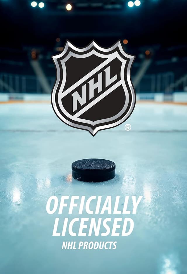 Detalle 2 de Officially Licensed NHL Team Color Poncho Blanket with Logo Patch & Sherpa Lining