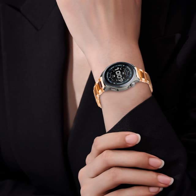 Detalle de 22mm stainless steel resin strap