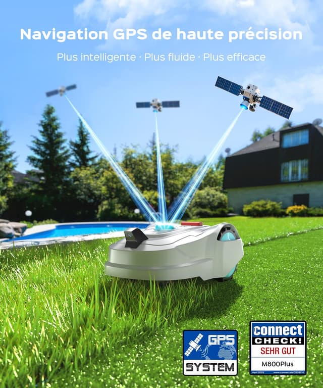 Detalle 2 de YARDCARE M800Plus tondeuse robot sans fil