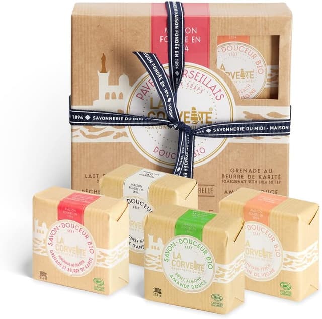 Detalle de La Corvette Set 4 jabones ecológicos