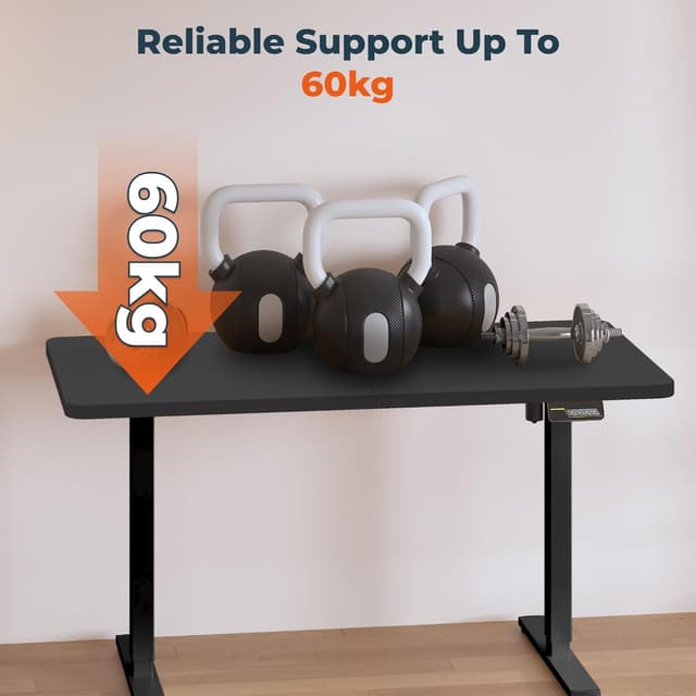 Detalle de FLEXISPOT Escritorio Elevable Eléctrico 140x60cm 🖥