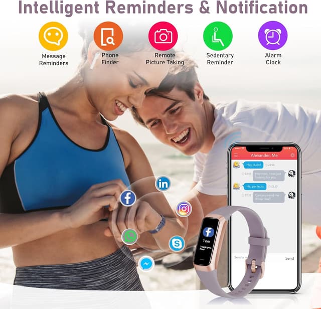 Thumbnail 3 de Spurkey Fitness Tracker 1.10 inch AMOLED