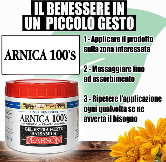 Thumbnail 4 de Pearson ARNICA 100'S 500ml gel arnica 🐴