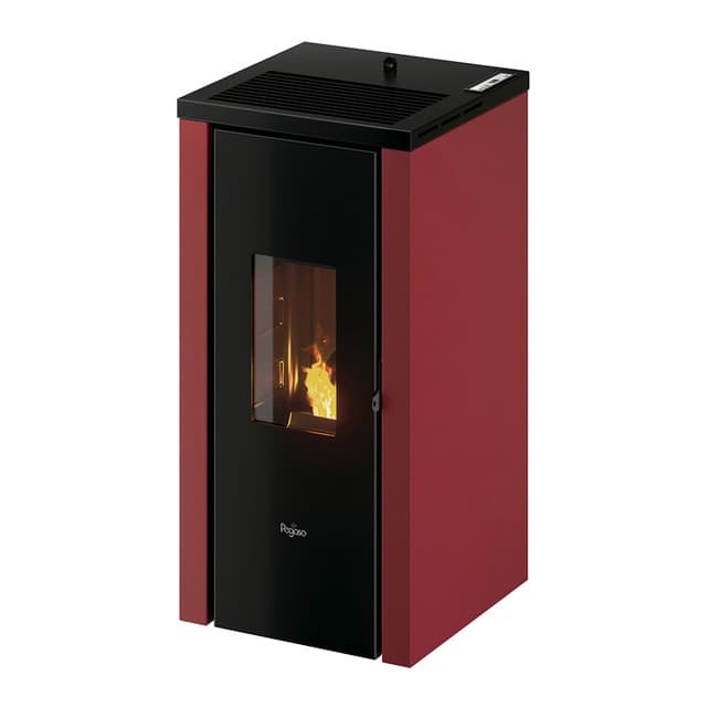 Detalle de Eider Power Pegaso estufa pellets 8 kW, 13 kg depósito