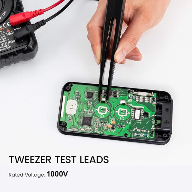 Thumbnail 6 de KAIWEETS KET05 kit cavi di misura e puntali sostituibili per multimetro 23 in 1