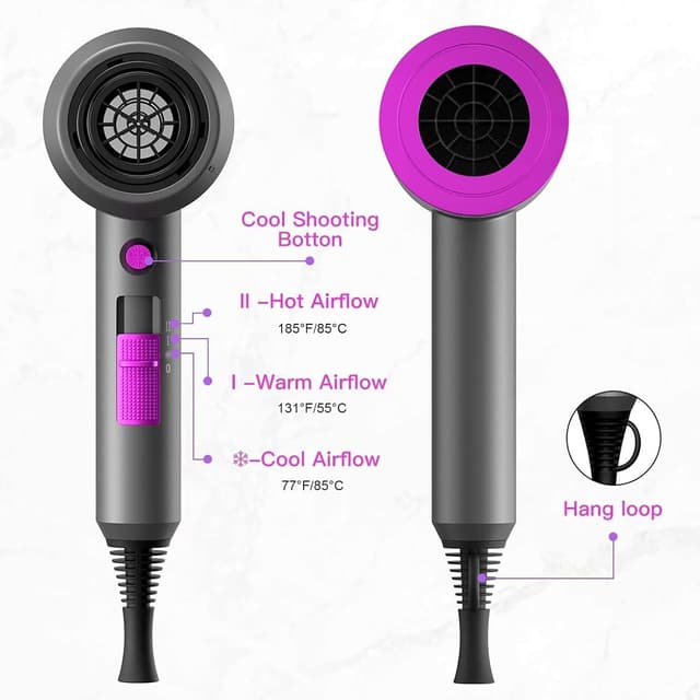Thumbnail 5 de slopehill Professional Ionic Hair Dryer 1800W