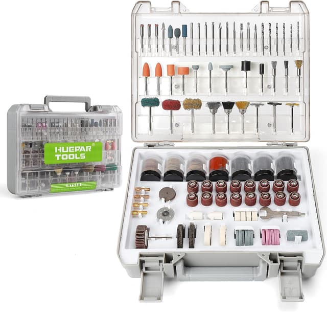 Imagen de Huepar Tools Coffret 510 pièces pour outils rotatifs en OfertitasTOP