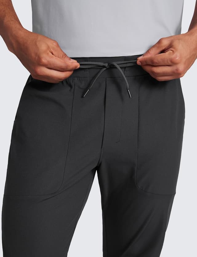 Detalle 2 de CRZ YOGAll Day Comfy pantaloni da jogger da golf da uomo, elasticizzati e ad asciugatura rapida