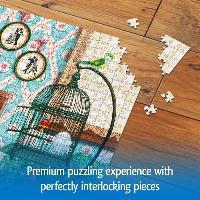 Detalle 1 de Puzzle Ravensburger Wonder Forge Piano Cat de 1000 pièces (adultes)