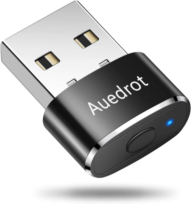Detalle de AUEDROT Mouse Jiggler (USB) mit Schaltertaste, 2 Jiggler-Modi, treiberfrei, Plug & Play – Schwarz