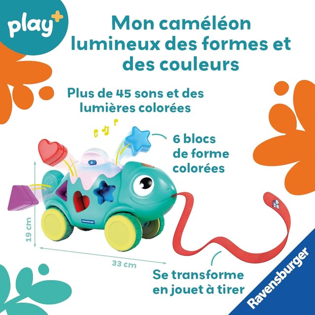Thumbnail 1 de Ravensburger 4875 Play+ Couleurs et Formes Music…
