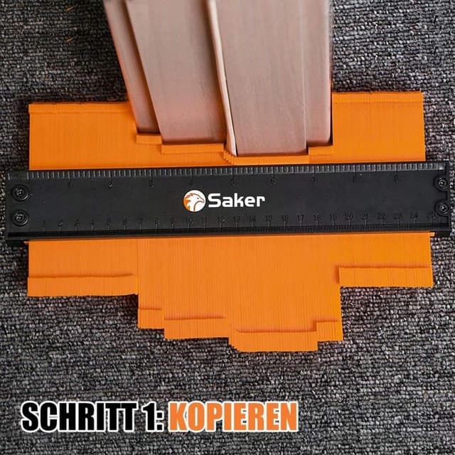 Detalle de Saker Konturenlehre für Konturkopien 12 cm