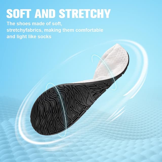 Detalle 2 de Waterproof water shoes with non-slip soles