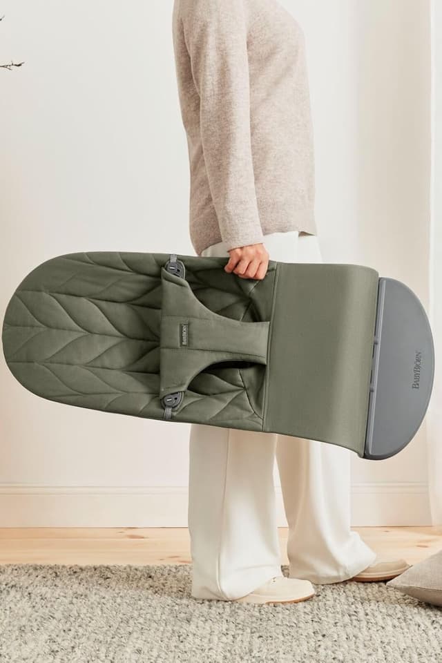 Thumbnail 4 de BabyBjörn Babywippe Bliss Gewebe Dunkelgrün