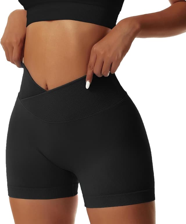 Imagen de Coswind Pantaloncini Sportivi Donna Vita Alta en OfertitasTOP