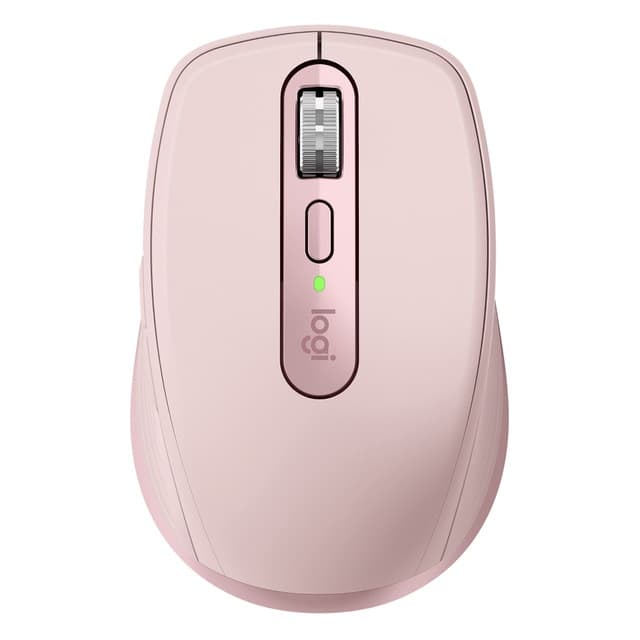 Detalle de Logitech MX Anywhere 3S rosa — ratón inalámbrico