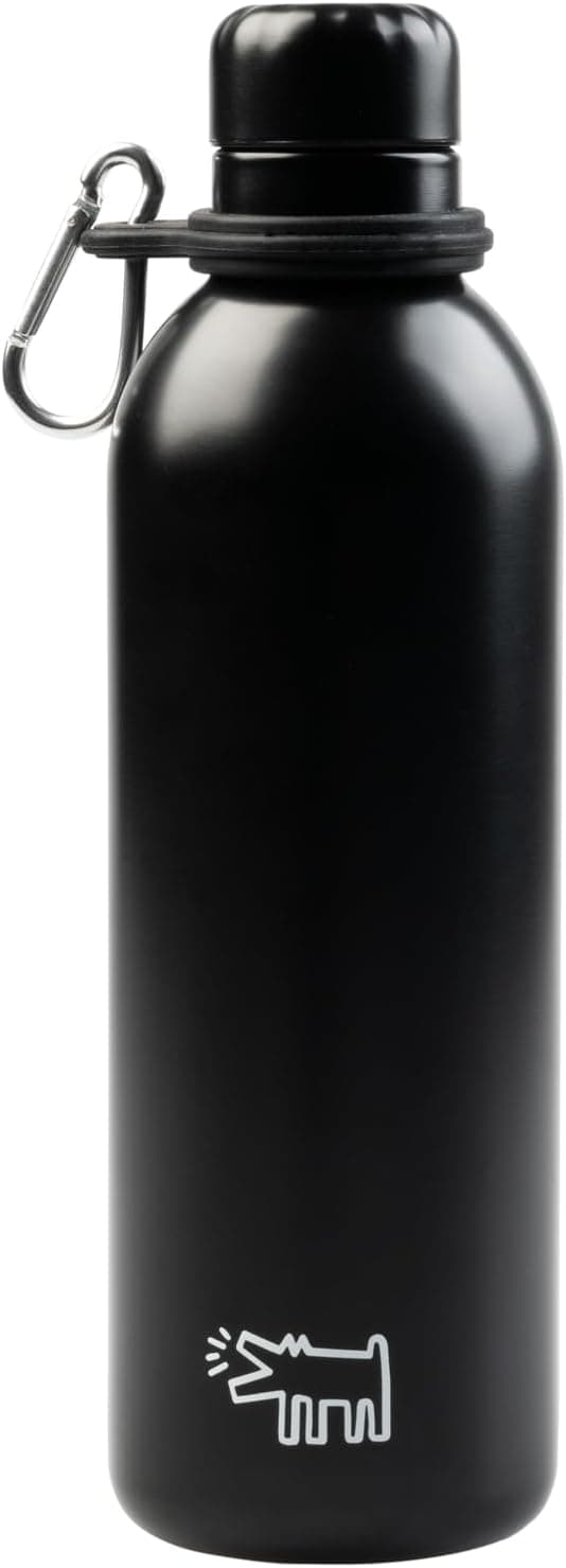 Detalle 2 de Grupo Erik Botella de agua acero inoxidable Keith Haring 500ml 🥤