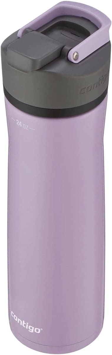 Detalle de Contigo Cortland Chill 2.0 24oz Insulated Stainless Steel Water Bottle with AUTOSEAL Lid (Lavender)