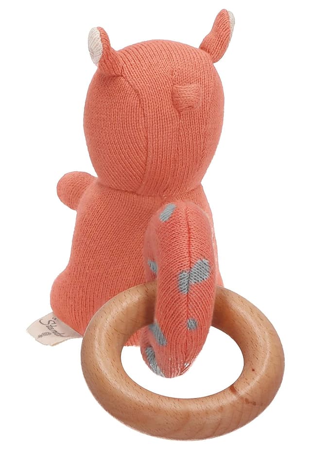 Detalle 2 de Sterntaler Greifling Enna aus Holz mit Ring