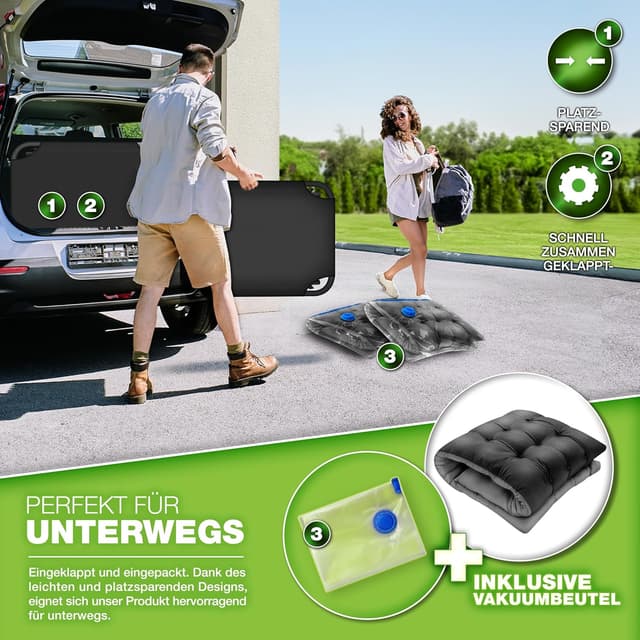 Thumbnail 3 de tillvex Lit de camping pliable 280 kg đ