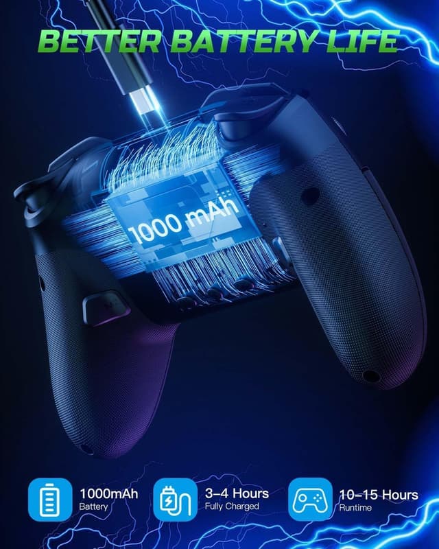 Thumbnail 4 de VOYEE Switch Pro Controller 1000mAh