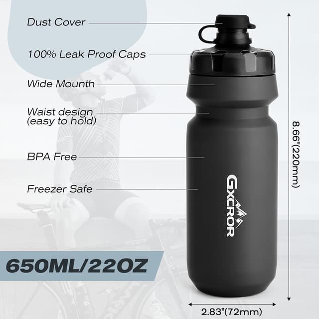 Detalle 2 de Bike water bottle holder combo 650ml