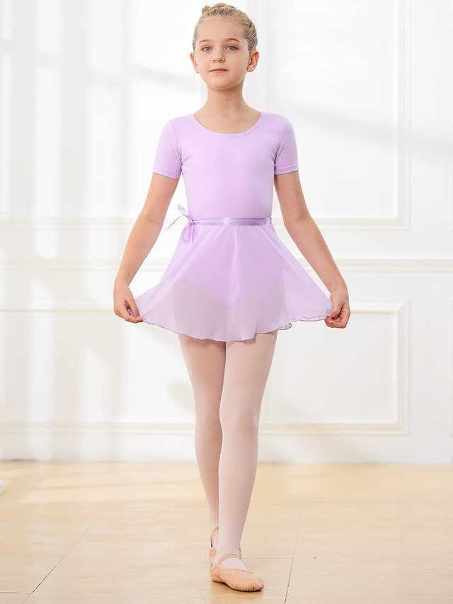 Detalle de Stelle Girls Ballet Leotards Set (Leotard, Tights & Removable Skirt) for Toddler & Little Kid