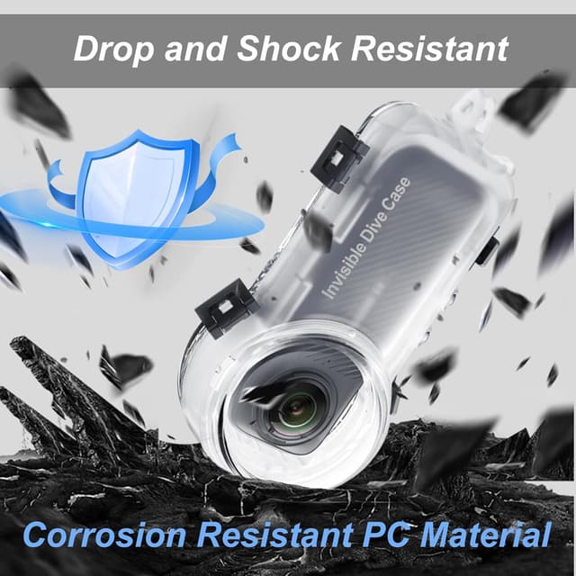 Detalle 2 de Birgipar Invisible Dive Case Insta360 X4