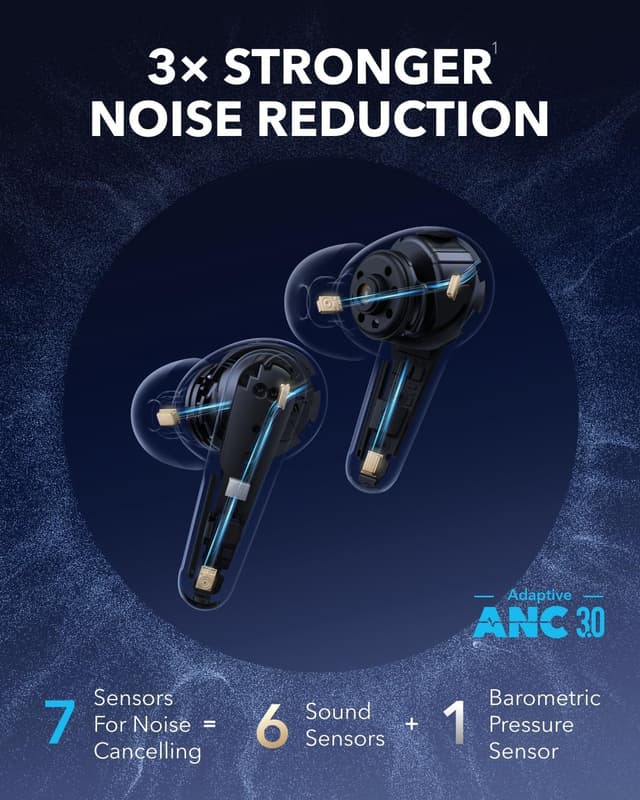 Detalle de soundcore Liberty 4 Pro Noise Cancelling Earbuds