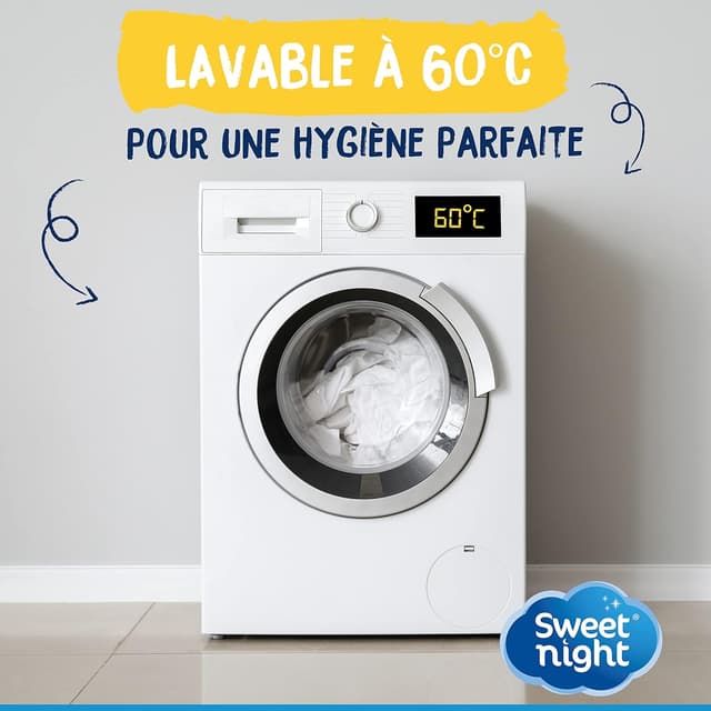 Thumbnail 4 de SWEET NIGHT Protège Matelas 90x200 cm