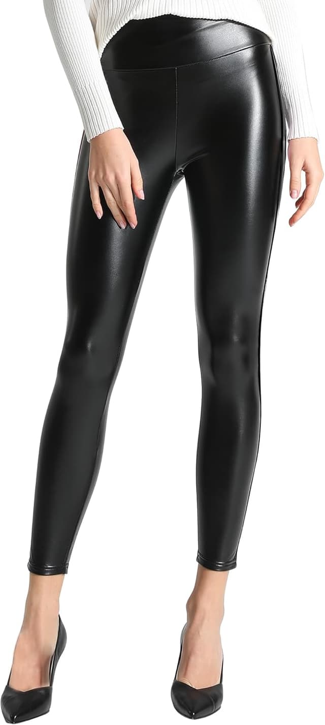 Thumbnail 1 de Tagoo Stretchy Faux Leather Leggings 1 pair