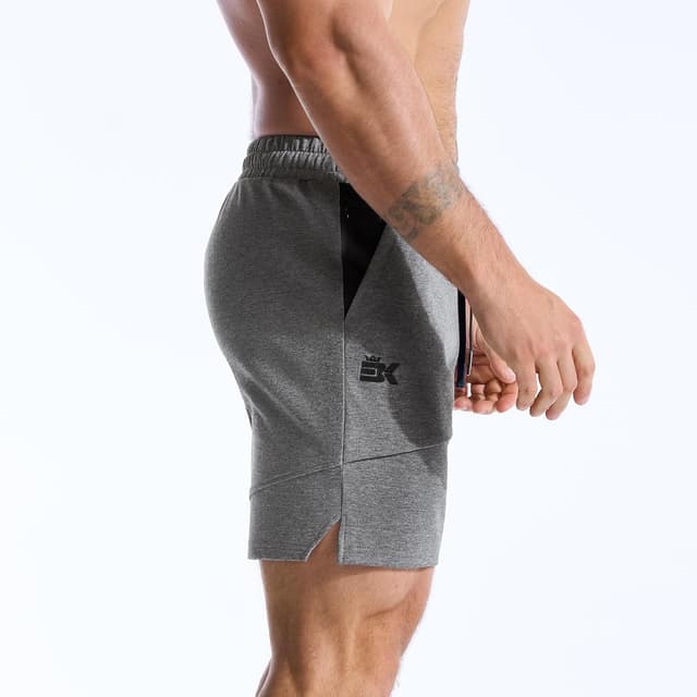 Thumbnail 6 de BROKIG Mens Zero Armor Gym Shorts with Zip Pockets – seamless internal pocket comfort for training