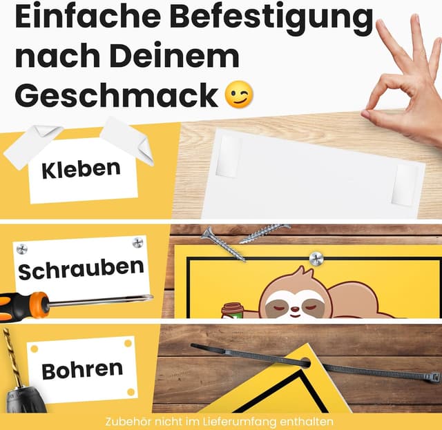 Thumbnail 5 de DankeDir More Espresso Schild 30 x 20 cm