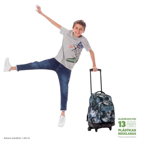 Thumbnail 1 de Totto Renglones mochila escolar con ruedas 26,21 L